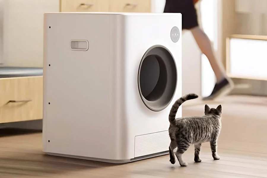 automatic cat litter pan